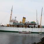 The Acadia, the last surviving ship of the Halifax Blast caused by collision of munition ships in harbor in 1917