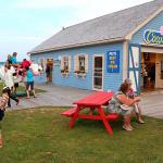 Cow's Ice Cream in Charlottetown, outstanding selections and a Prince Edward Island icon
