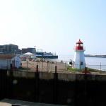 Lighthouse at Saint John, New Brunswick downtown waterfront