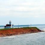 Lighthouse at Wood Islands, PEI ferry landing