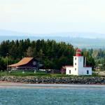 Lighthouse at Pictou, Nova Scotia ferry landing