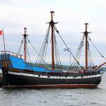 Replica of the Hector, ship bringing first settlers from Scotland to Nova Scotia in 1773