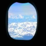 First views of Alaska from Alaska Airlines Portland to Anchorage flight