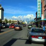 Fifth Avenue, downtown Anchorage