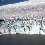 Lead edge of Knik Glacier