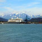 Entrance to harbor at Seward