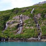 Bridal Falls near Holgate Glacier