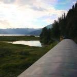 Coastal Classic heads for Anchorage in the early evening