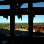 View of Denali and Alaska range from Talkeetna Alaskan Lodge