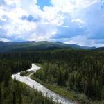 Susiitna River from train