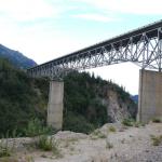 Bridge over Susitna River between Denali and Fairbanks