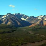 Rugged terrain of Denali National Park