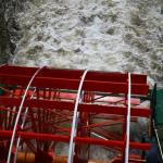 Paddlewheel in action on Chena River near Fairbanks