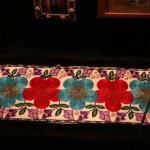 Beautiful beaded cloth in Morris Thompson Cultural and Visitors Center in Fairbanks