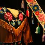 Beaded clothing in Morris Thompson Cultural and Visitors Center in Fairbanks