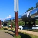 Alaskan pipeline near Fairbanks