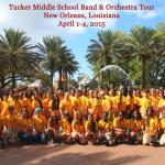 Tucker Middle School Band & Orchestra Tour, Audubon Zoo, New Orleans, April 1-4, 2015