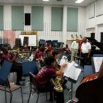 Jazz band at Tulane University, April 3, 2015