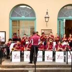 Tucker Middle School Jazz Band performs at New Orleans Jazz National Park, April 3, 2015