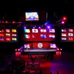 Parade of Nations Ceremony for 31 nations competing