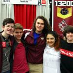 Tucker HS RoboTigers team 1320D in the pits at VEX World Championships in Lexington, KY