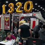 Tucker HS RoboTigers pits at the VEX World Championships in Lexington, KY
