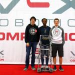 Tucker HS RoboTigers team 1320B of Josh, Deborah, and Carter