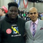 Mamadou with the other Godfather of VEX Robotics, Karthick Kanagasabapathy