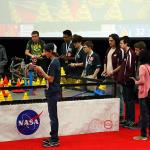 Tucker HS RoboTigers team 1320D and partners win Autonomous Round 32-0