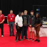 Team 1320C receives Division Service Award