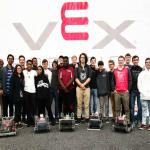 The Tucker HS delegation to the 2019 VEX World Championships featuring teams 1320A, 1320B, 1320C, 1320D, and 1320E