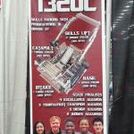 Team 1320C banner in the pits