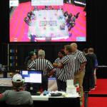 Team 1320C prepares to play in the Round of 16 of the division elimination playoffs