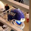 GSU helmet up close