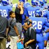 Coach Trent Miles on the GSU sideline