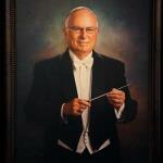 Portrait of Dr. Bing Vick, director of the Furman Singers, 1970-2010