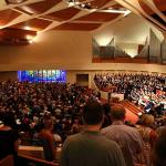 Furman Singers Alumni at 10:30 am worship service at First Baptist Church in Greenville, SC