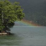 End of the rainbow at Lake Burton