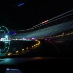 Sam drives on the Bristol Motor Speeway race track for the first time, December 31, 2015