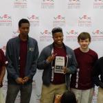 Tucker HS Robotigers 1320A team wins Judges Award at State Championship
