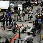1320C's opening match in University of South Florida Signature VEX Event, February 4, 2019