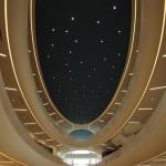Looking up in atrium of Student Union