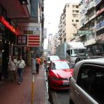 Typical street scene in vicinity of hotel