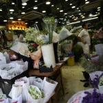 Flower Market with hundreds of stalls and stores