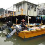 Local fisherman at work in Tai O