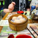 Har gow (steamed shrimp dumplings) at Tim Ho Wan