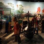 Shenzhen Museum exhibit of bride's transportation to wedding ceremony