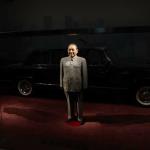 Shenzhen Museum exhibit of Deng Xiaoping who oversaw creation of city of Shenzhen in 1979 and opened China to the western economic world
