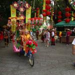 Festival parade at Splendid China Folk Village in Shenzhen