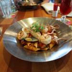 Delicious meal at Ocean Rock Restaurant in Stanley